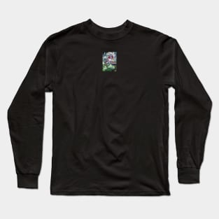 The Vegetarian Club Meets Here on Tuesdays, Singapore Long Sleeve T-Shirt